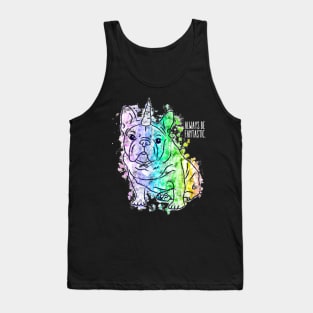 French Bulldog Bully Frenchie Unicorn Cute Gift Tank Top